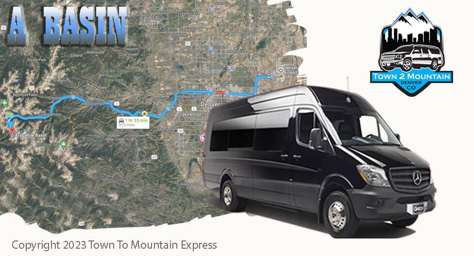 Denver to A Basin Transportation