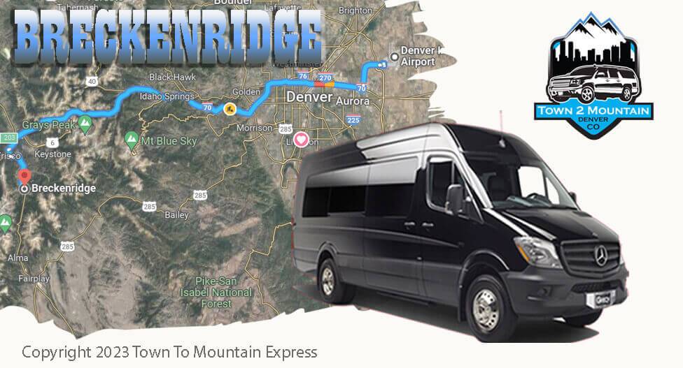 Denver to Breckenridge/Eagle to Breckenridge/Aspen to Breckenridge/Winter Park to Breckenridge