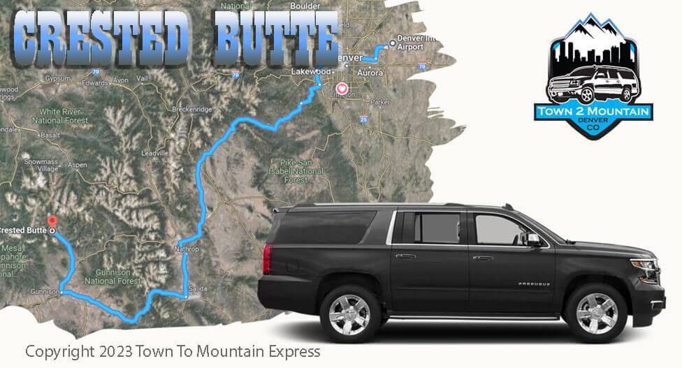 Denver to Crested Butte Shuttle / Crested Butte to Denver Shuttle