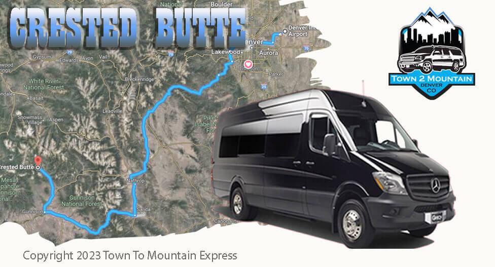 Denver to Crested Butte Shuttle / Crested Butte to Denver Shuttle