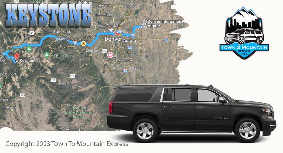 Denver to Keystone Shuttle / Keystone to Denver Shuttle / Keystone Transportation / ride to Keystone /