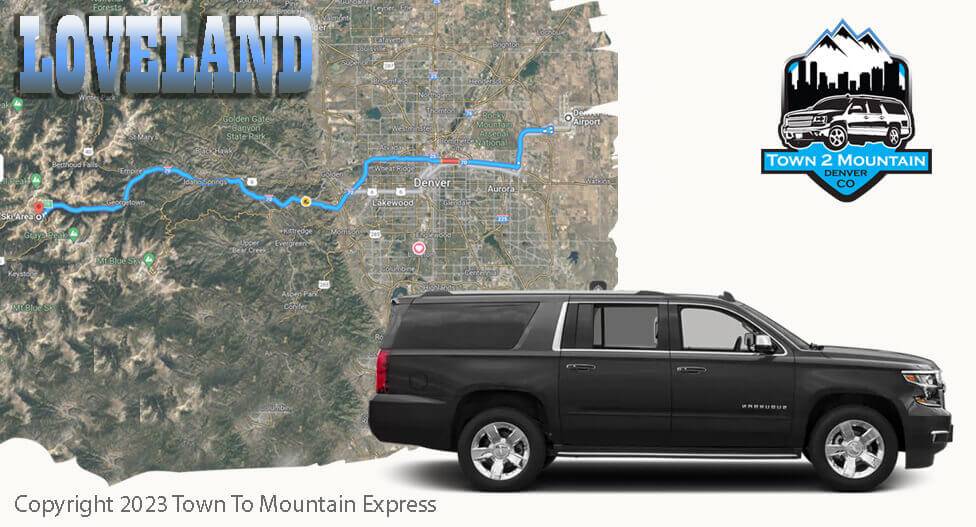 Denver to Loveland Ski Resort shuttle / Loveland Resort to Denver Shuttle