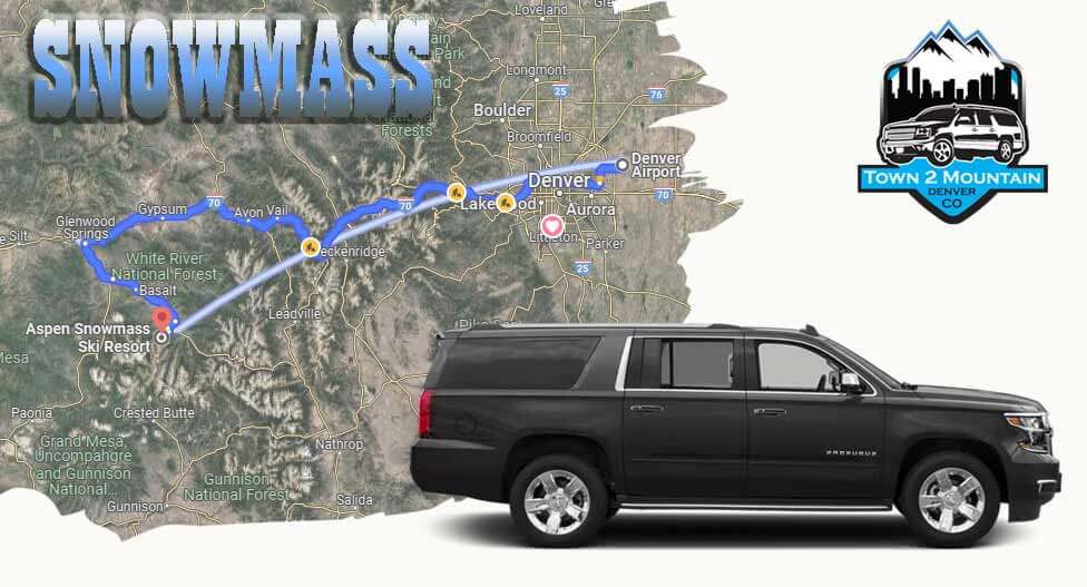 Denver to Snowmass Shuttle / Snowmass to Denver Shuttle / Ride to Snowmass