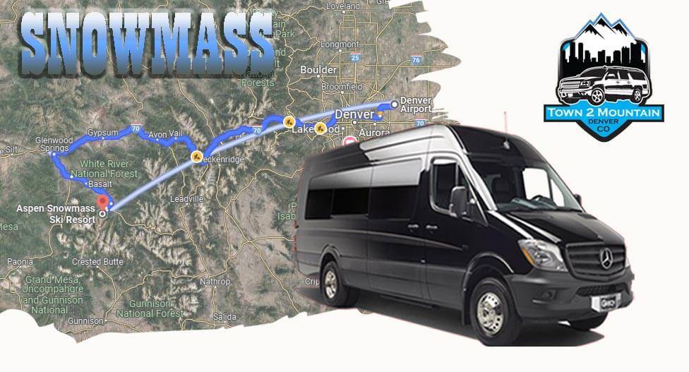 Denver to Snowmass Shuttle / Snowmass to Denver Shuttle / Ride to Snowmass