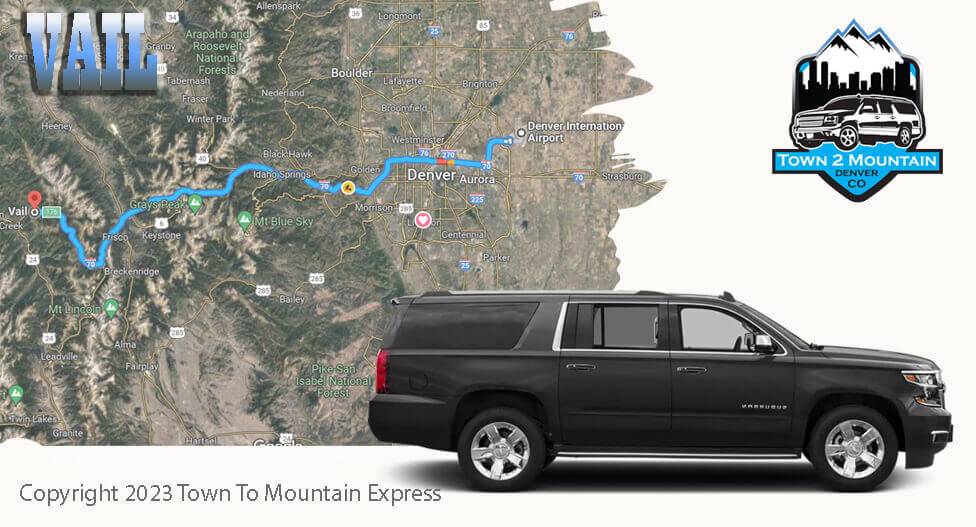 Denver to Vail Shulltle / Vail to Denver Shuttle / Vail to Denver transportation / Eagle to Vail Shuttle