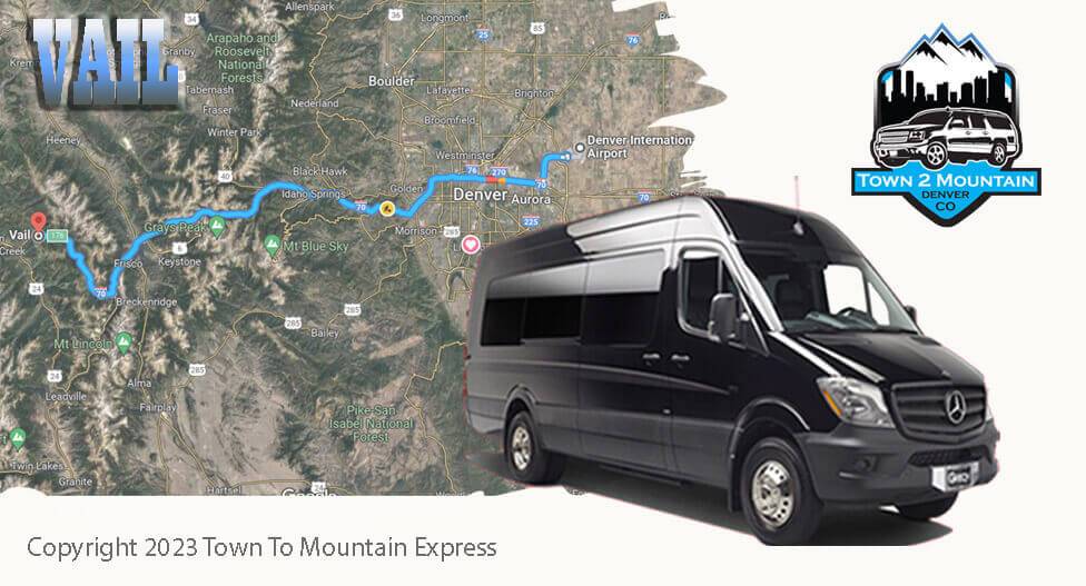 Denver to Vail Shulltle / Vail to Denver Shuttle / Vail to Denver transportation / Eagle to Vail Shuttle
