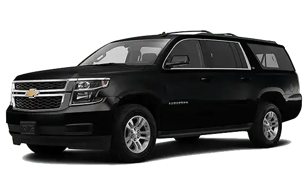 Chevy Suburban private SUV shuttle at Rocky Mountain Airport (BJC) — Town to Mountain Express