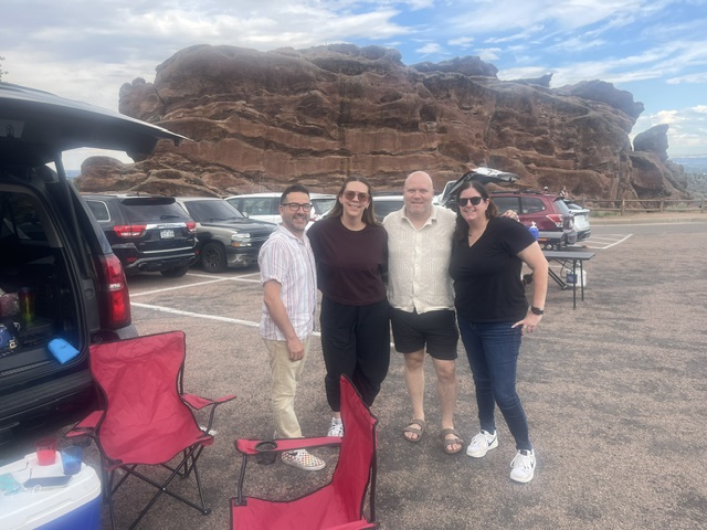 Town to Mountain Express customers enjoying a Colorado trip