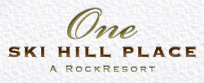One Ski Hill Place hotel logo | Town to Mountain Express Denver Airport Shuttle | Town to Mountain Express Denver Airport Shuttle One Ski Hill Place logo