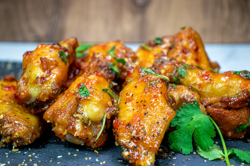Chicken wings — illustrative catering menu photo