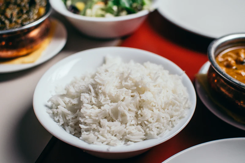 Rice sides — illustrative catering menu photo
