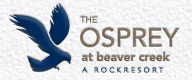 The Osprey at Beaver Creek hotel logo | Town to Mountain Express Denver Airport Shuttle | Town to Mountain Express Denver Airport Shuttle The Osprey at Beaver Creek logo